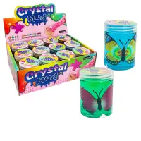 SLIME TARRO ESCARCHADO CON MARIPOSA (CJX12)
