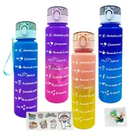 TERMO MOTIVACIONAL DEGRADE PINES Y STICKERS 900ML