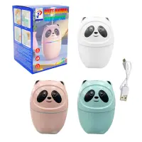 HUMIDIFICADOR PANDA CON LUZ 220ML (USB)
