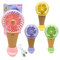 MINI VENTILADOR PORTATIL RECARGABLE HELADO (USB)