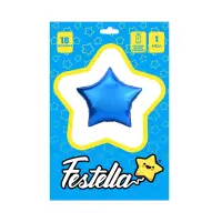 GLOBO ESTRELLA AZUL 18" (PQTX25)