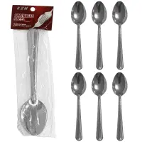 CUCHARA METALICA 19G X6