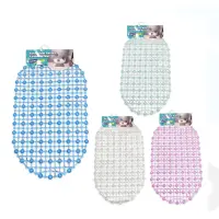 TAPETE DE BAÑO ANTIDESLIZANTE DE CHUPAS 66*36CM